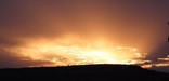 Photo of sunset from Casa Chiquita